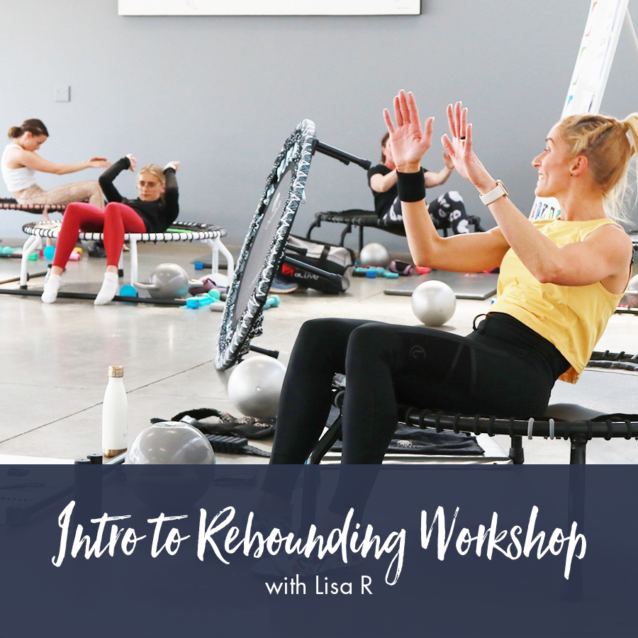 Introduction to Rebounding Workshop Online Anytime Lisa Raleigh Online Store